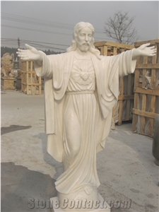 White Marble Sculptured, White Marble Human Garden Sculpture,Handcarved Garden Statue,Angel Sculptures