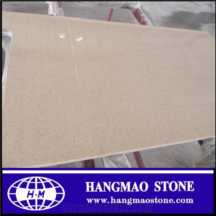 Hight Quartz Countertop for Kitchen and Bathroom