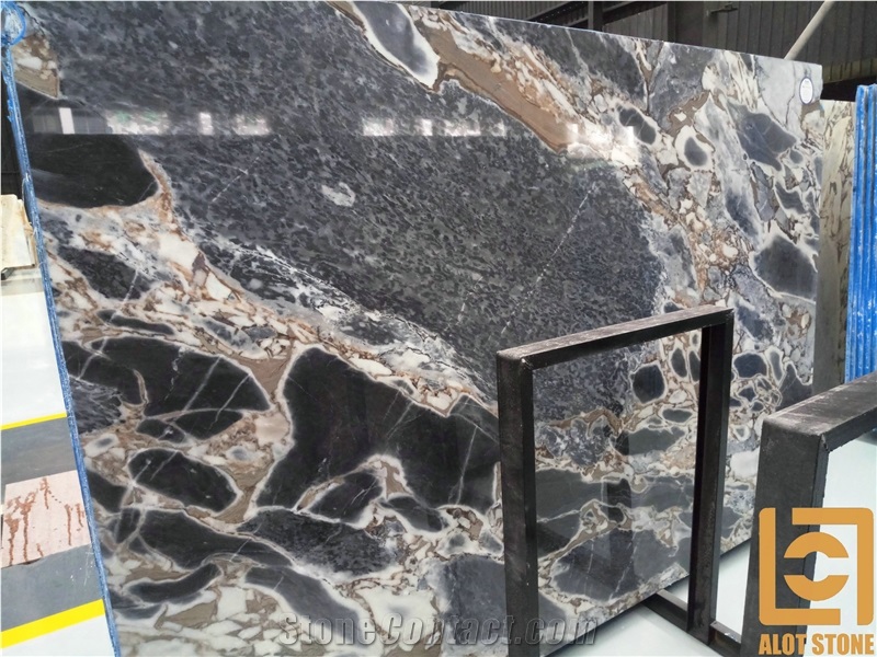 Chinese White Marble, Blue Marble, Blue Marble,Silver Blue Marble.Solite Blue