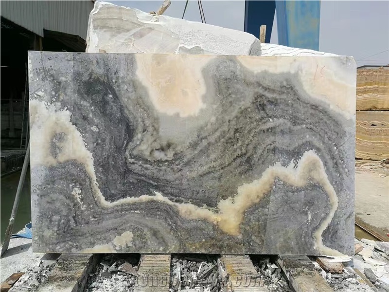 Jalisco Black Onyx Slabs & Tiles, Mexico Black Onyx
