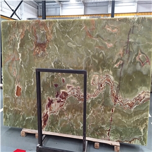 2017 Latest Favorable Iran Stone Persian Green Onyx Jade Slabs & Tiles