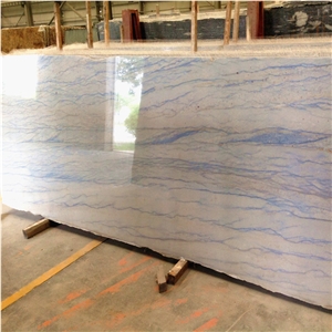Azul Macaubas Quartzite Blue Slab and Tile