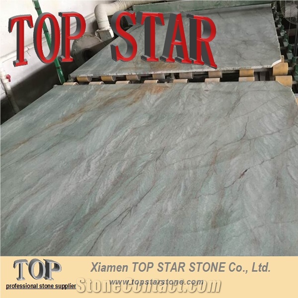 Brazil Gaya Quartzite Light Green Big Slab