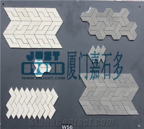Grey Foussana Mosaic-Waterjet-W55-W56-W58-W60-W61/62-W63