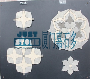 Limestone Mosaic-Waterjet-W45/46-W47-W49-W50/51-W52/53-W54/57 Limestone Mosaic-Waterjet-W45/46-W47-W49-W50/51-W52/53-W54/57