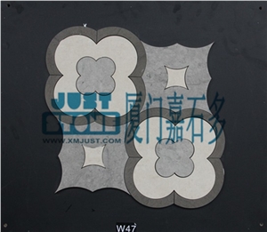 Limestone Mosaic-Waterjet-W45/46-W47-W49-W50/51-W52/53-W54/57