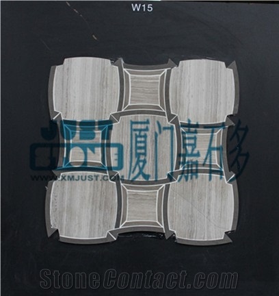 Mosaic,Waterjet,Diamond,Geometric,Wavy Line,Hexagonal,Speical,Animal,Honed,Polished,Natural,Stone,Mosaic Tile for Hotel,Kitchen,Bathroom Decoration,Grey Stone,Beige Stone,