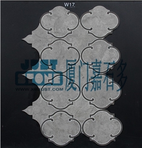 Mosaic,Waterjet,Diamond,Geometric,Wavy Line,Hexagonal,Speical,Animal,Honed,Polished,Natural,Stone,Mosaic Tile for Hotel,Kitchen,Bathroom Decoration,Grey Stone,Beige Stone,