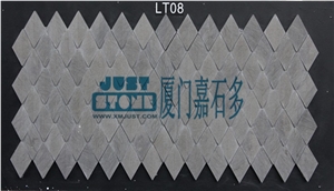 Mosaic,Waterjet,Diamond,Geometric,Wavy Line,Hexagonal,Speical,Animal,Honed,Polished,Natural,Stone,Mosaic Tile for Hotel,Kitchen,Bathroom Decoration,Grey Stone,Beige Stone