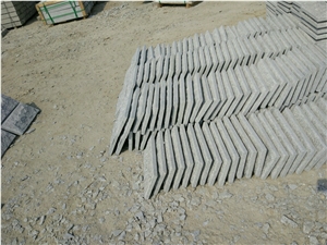 G358 White Granite Mushroom Stone Exterior Wall Cladding Stone