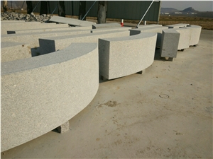 G375 Grey Granite Curved Kerb,Kassel Stone,Curb,Side Stone