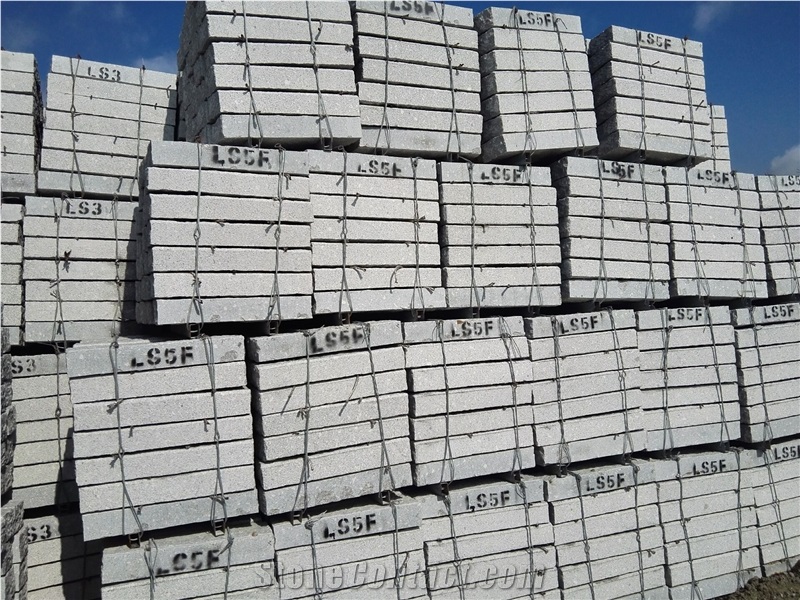 K3 K4 K5 Granite Curbs, G375 Granite Kerb Stone, Kerbstone