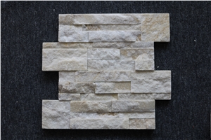 Beige Quartzite/Culture Stone/Wall Decor/Thin Stone Veneer/Ledge Stone
