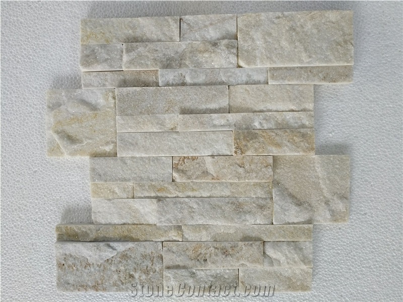 Beige Quartzite/Culture Stone/Wall Decor/Thin Stone Veneer/Ledge Stone