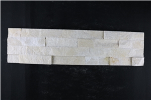 Beige Quartzite Wall Cladding/Culture Stone/Thin Stone Veneer/Stone Wall Decor/Ledge Stone/Pool Waterfall