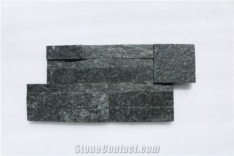 Black Quartzite/Feature Wall/Wall Cladding/Thin Stone Veneer/Ledge Stone