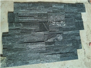 Black Quartzite/Feature Wall/Wall Cladding/Thin Stone Veneer/Ledge Stone