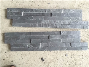 Black Slate Ledge Stone/Wall Cladding/Culture Stone/Feature Wall/Thin Stone Veneer