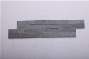 China Black Slate Cultured Stone/Cultured Slate/Cultured Slate Veneer/Stone Ledges/Ledge Stone /Black Slate Nature Surface/Black Slate Z/S/Normal Shape