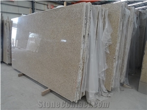 Chinese Polished G682/Rusty Yellow/Sunset Gold/Golden Sand/Giallo Ming/Giallo Rusty/Ming Gold/Yellow Rust/Desert Gold/Giallo Fantasia Granite Slabs & Tiles & Cut-To-Size, Big Slabs