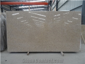 Chinese Polished G682/Rusty Yellow/Sunset Gold/Golden Sand/Giallo Ming/Giallo Rusty/Ming Gold/Yellow Rust/Desert Gold/Giallo Fantasia Granite Slabs & Tiles & Cut-To-Size, Big Slabs