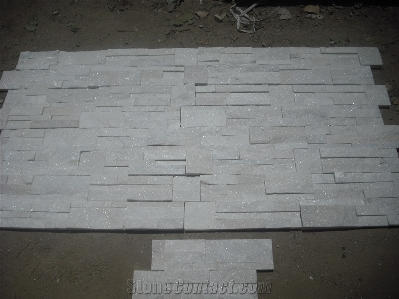 Crystal White Quartzite,Pure White Quartzite,Chinese Snow White Quartzite,Culture Stone,Bianco Wall Panel