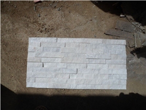 Crystal White Quartzite,Pure White Quartzite,Chinese Snow White Quartzite,Culture Stone,Bianco Wall Panel