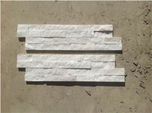 Crystal White Quartzite,Pure White Quartzite,Chinese Snow White Quartzite,Culture Stone,Bianco Wall Panel