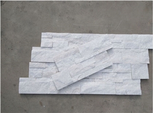 Crystal White Quartzite,Pure White Quartzite,Chinese Snow White Quartzite,Culture Stone,Bianco Wall Panel