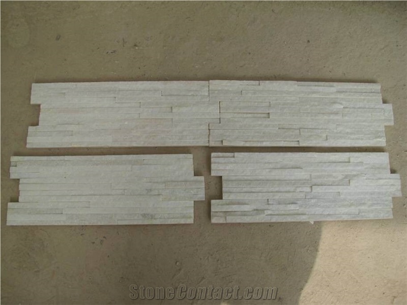 Glue White Cultured Stone,Ledge Stone,Veneer, Panel, Stack Stone, Decorative, Wall Cladding