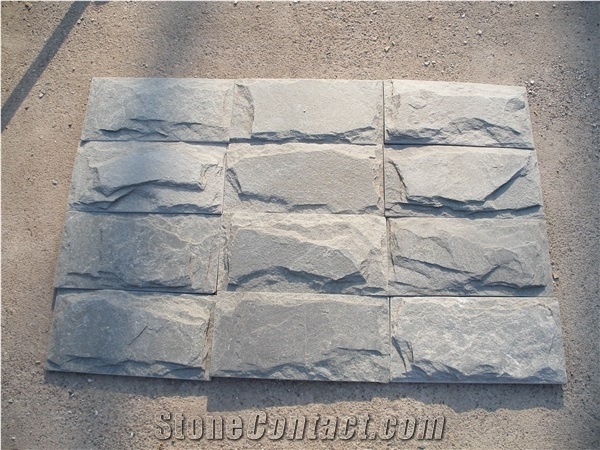 Grey Slate Mushroom Stone/Mushroomed Cladding/Wall Claddding