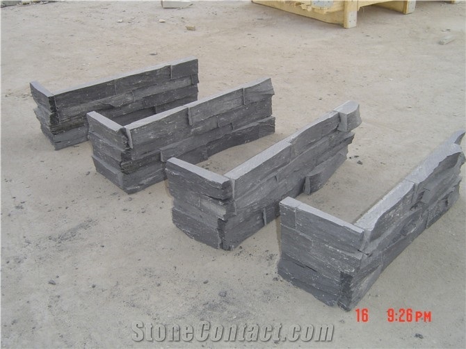 Jinxiu Slate Ledge Stone Corner/Feature Wall/Garden Waterfall/Thin Stone Veneer