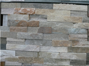 P014 China Slate ,Hebei Beige Slate ,Cultured Stone, Wall Cladding, Stacked Stone Veneer