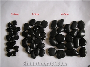 Pebble Stone , Pebble Gravel ,Natural River Stone Pebble, Cobble Stones,Mixed Color Natural River Pebble Stone ,Black Polishing River Washed Stone in Garden and Landscaping