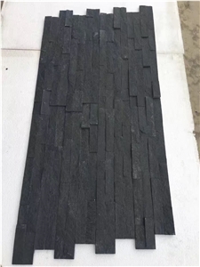 Pure Black Slate/New Material/New Black Slate/Black Slate/Pure Black Panel/Pure Black Walling Cladding/Pure Black Cultured Stone Wall Decor