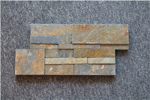 Rusty Slate/Ledge Stone/Wall Cadding/Wall Decor/Thin Stone Veneer