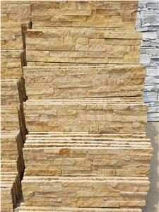Yellow Sandstone/Culture Stone/Ledge Stone/Wall Cladding