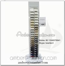 Quartz Stone Sample Display Tower , Granite and Marble Sample Stand