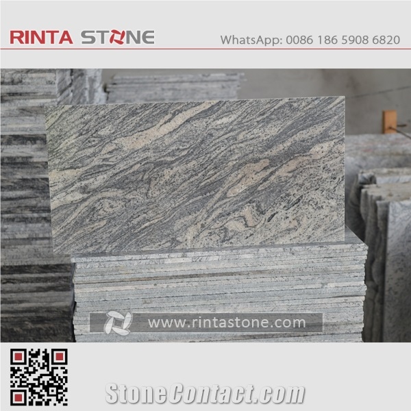 G261 Granite Slabs Tiles Juparana Granite Wave Sand Granite Granite Juparana Grey Pink Granite Waves Pattern Stone