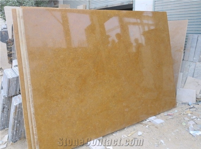 Golden Marble Slabs & Tiles, Pakistan Indus Gold Marble Tiles and Slabs,