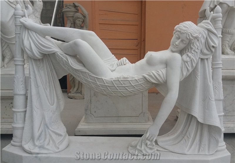 Statue Sculpture Figure Sculpture White Marble Statue
