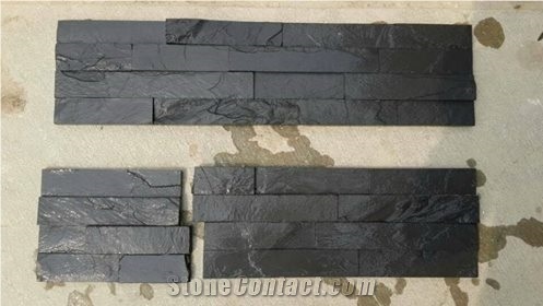 Black Quartzite Cultured Stone,Black Quartzite Stone Veneer