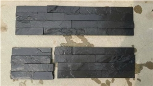Black Quartzite Cultured Stone,Black Quartzite Stone Veneer