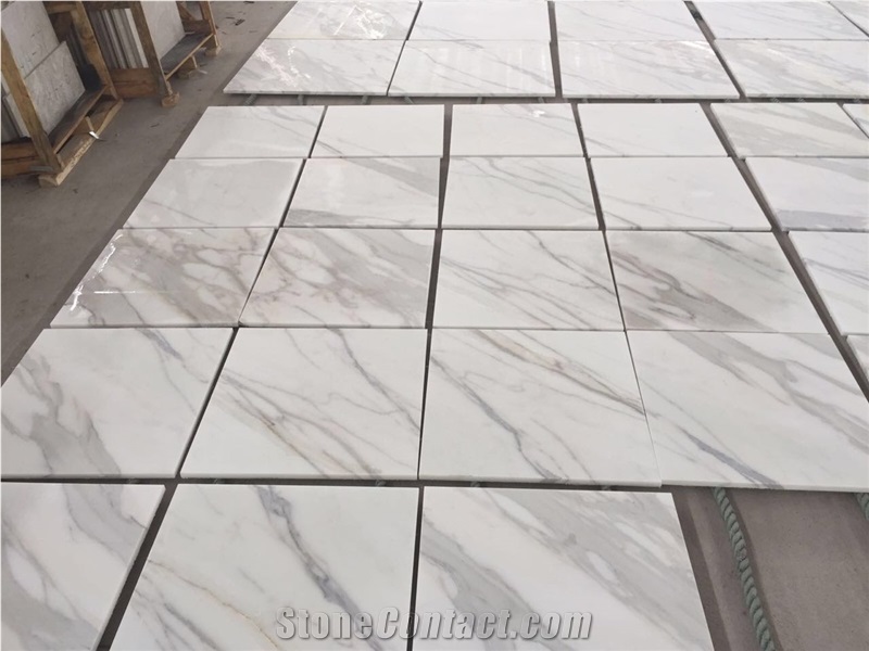 Calacatta Vagli Extra Marble Slab,White Marble Wall Covering Tiles