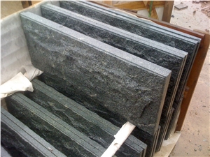 G654 Mushroom Stone,Grey G654 Granite Mushroom Wall,Caldding