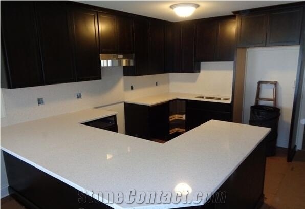 Hot Sale Quartz Stone Artificial Stone Kitchen Countertops