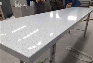 Sparkling Quartz Artificial Stone Kitchen Countertops