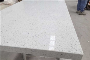 Sparkling Quartz Artificial Stone Kitchen Countertops
