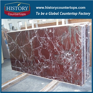 2017 Best Selling Different Types Cherry Red,Elazig Visne,Elazig Bordo,Elazig Cherry,Red Levante Turkish,Rosa Levantino,Rosa Levanto, Natural Stone Cut to Size, Marble Tile & Slab for Outdoor and Indo