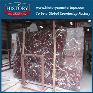 2017 Best Selling Different Types Cherry Red,Elazig Visne,Elazig Bordo,Elazig Cherry,Red Levante Turkish,Rosa Levantino,Rosa Levanto, Natural Stone Cut to Size, Marble Tile & Slab for Outdoor and Indo